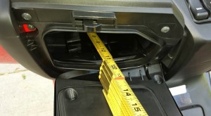 Forza lockable compartment depth